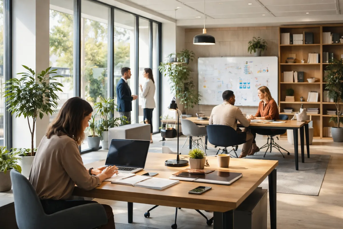 L'influence des espaces de travail sur le design et la communication