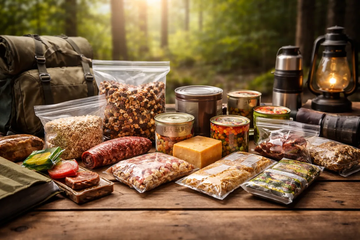 Comment choisir des aliments pour un séjour prolongé en pleine nature